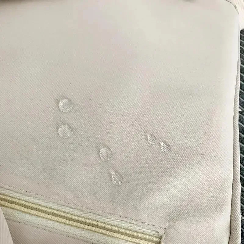 Backpack Large Capacity Light Simple Travel Bag Canvas Backpack Student School Bag Nylon Student Zipper Backpack 241230