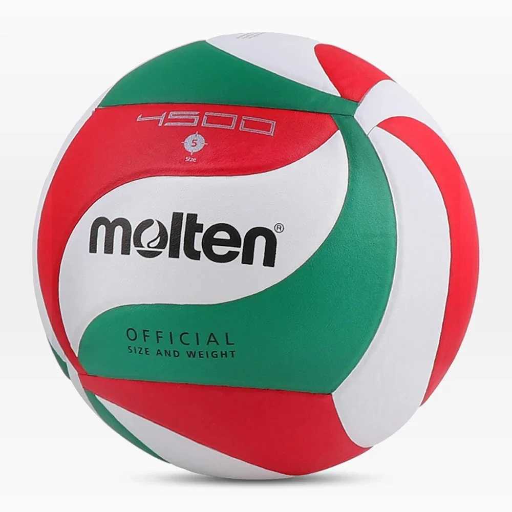 Molten-Volleyball Standard Size 5 Soft PU Ball for Students Indoor and Outdoor Training Match Training V5M4500XJ241230