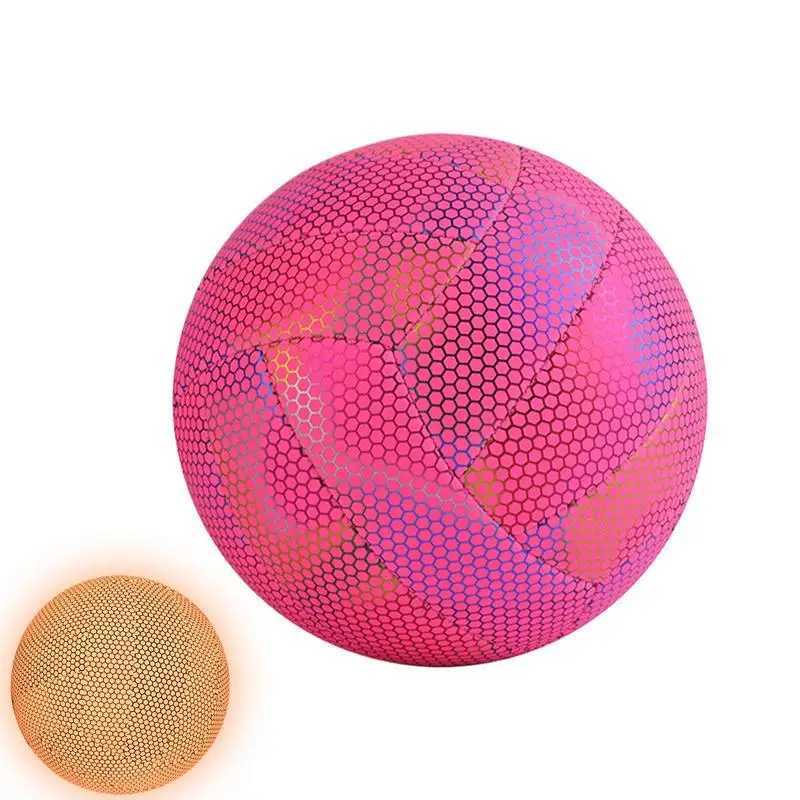 Luminous Volleyball Reflective Volleyball Glow-in-the-Dark Volleyball Beach Volleyball Sports Ball Nighttime Training VolleyballXJ241230