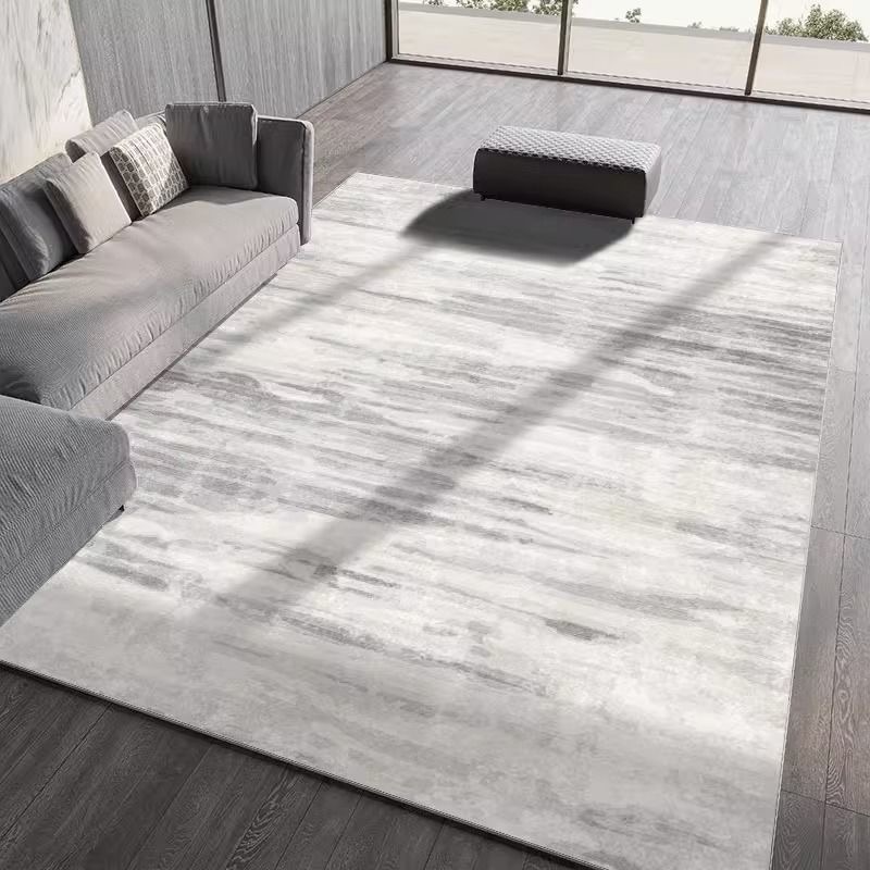4325-55.6-PDD-Beige Minimalist Carpet Comfortable Refreshing Bedroom Rug Easy Care Waterproof Rugs