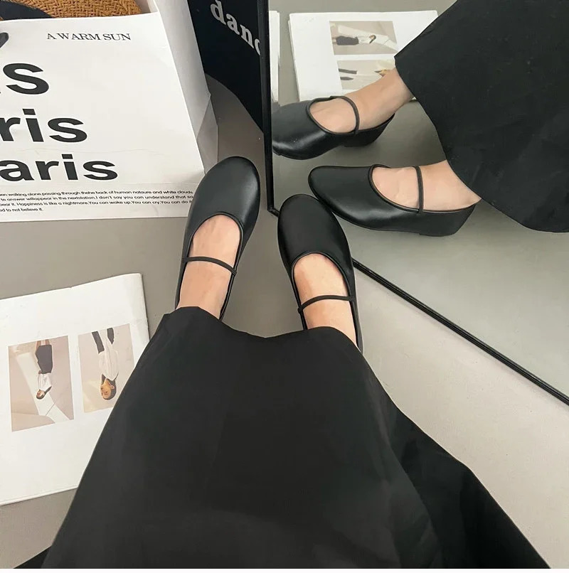 s Woman Flats Shoes Fashion Shallow Slip On Women Soft Sole Ballet Ladies Casual Outdoor Ballerina Shoe 241225