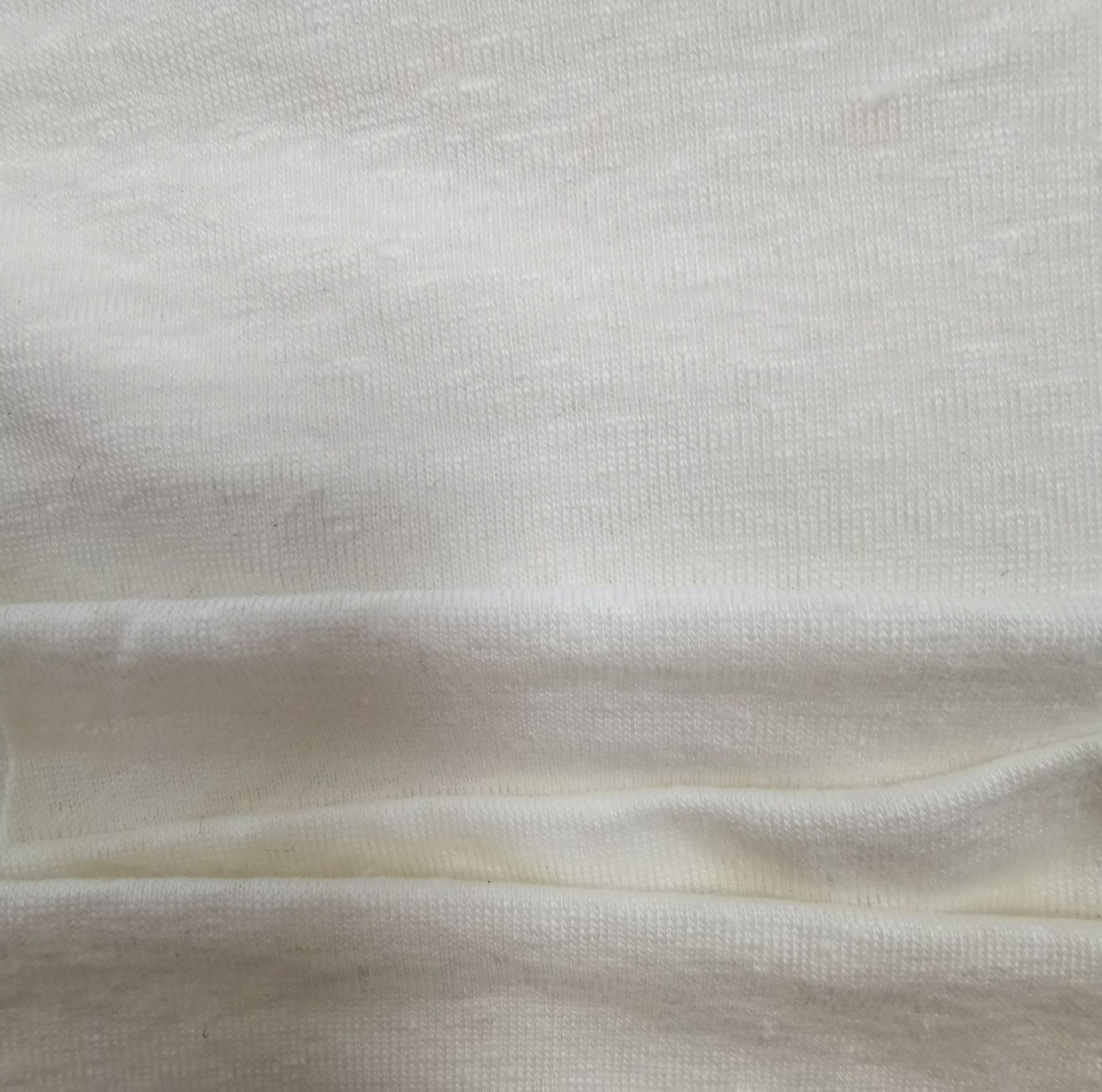 Lightweight natural sweat resistant 21s cotton and en frame plain color single-sided knitted T-shirt cardigan fashion fabric L366D-165