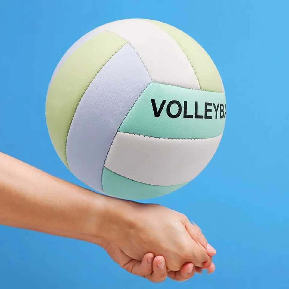 Size 5 Volleyball Beach Game Volleyball Soft Touch Training Match Game Ball For Beginners Outdoor Indoor Practice BallXJ241230