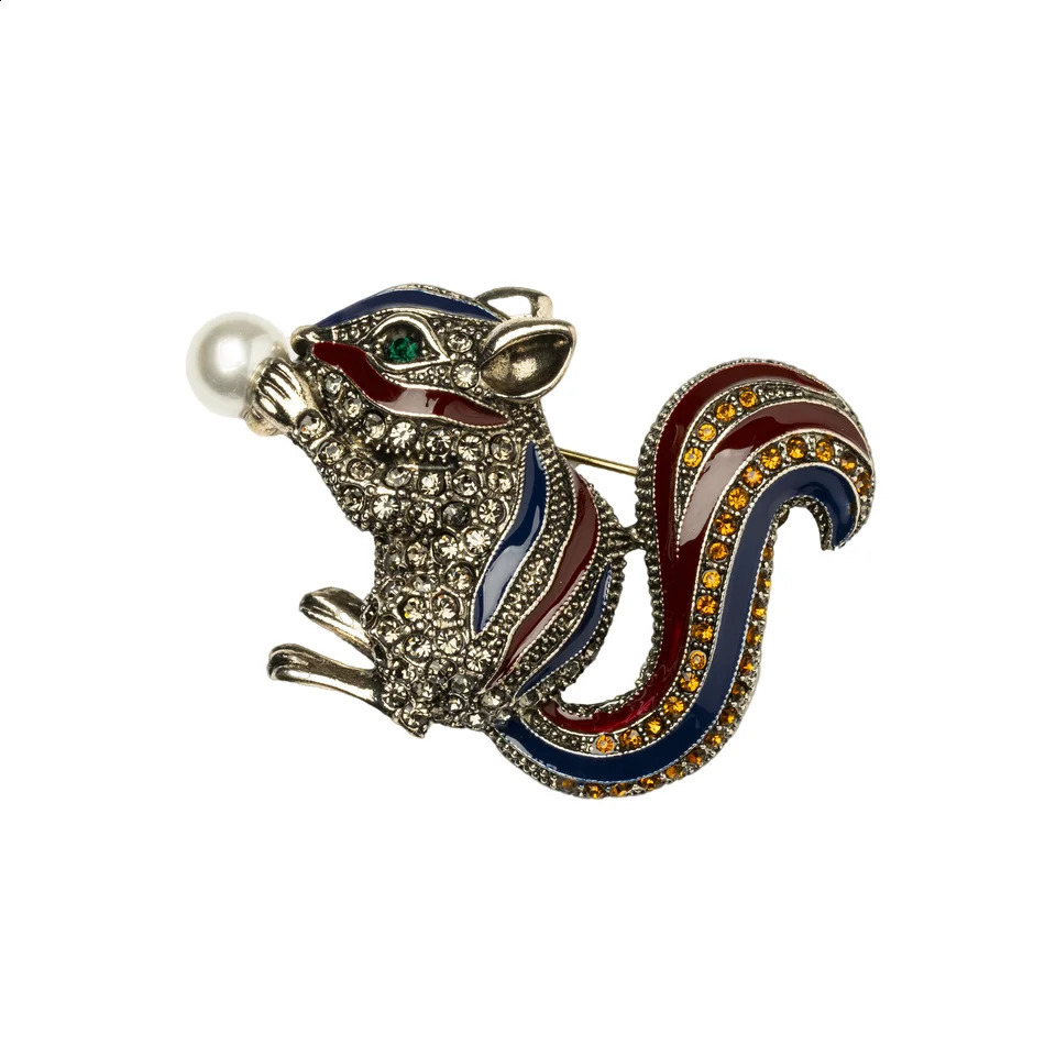 Hawson Crystal Animal Brooch Fun Brooch for Men and Women 241230