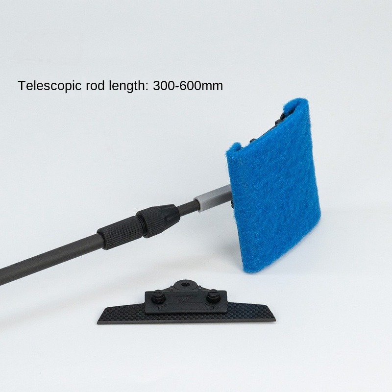 Newly carbon fiber BUBBLE-MAGUS BM aquarium brush fish tank cleaning tool extended blade algae removal tool 30-60cm