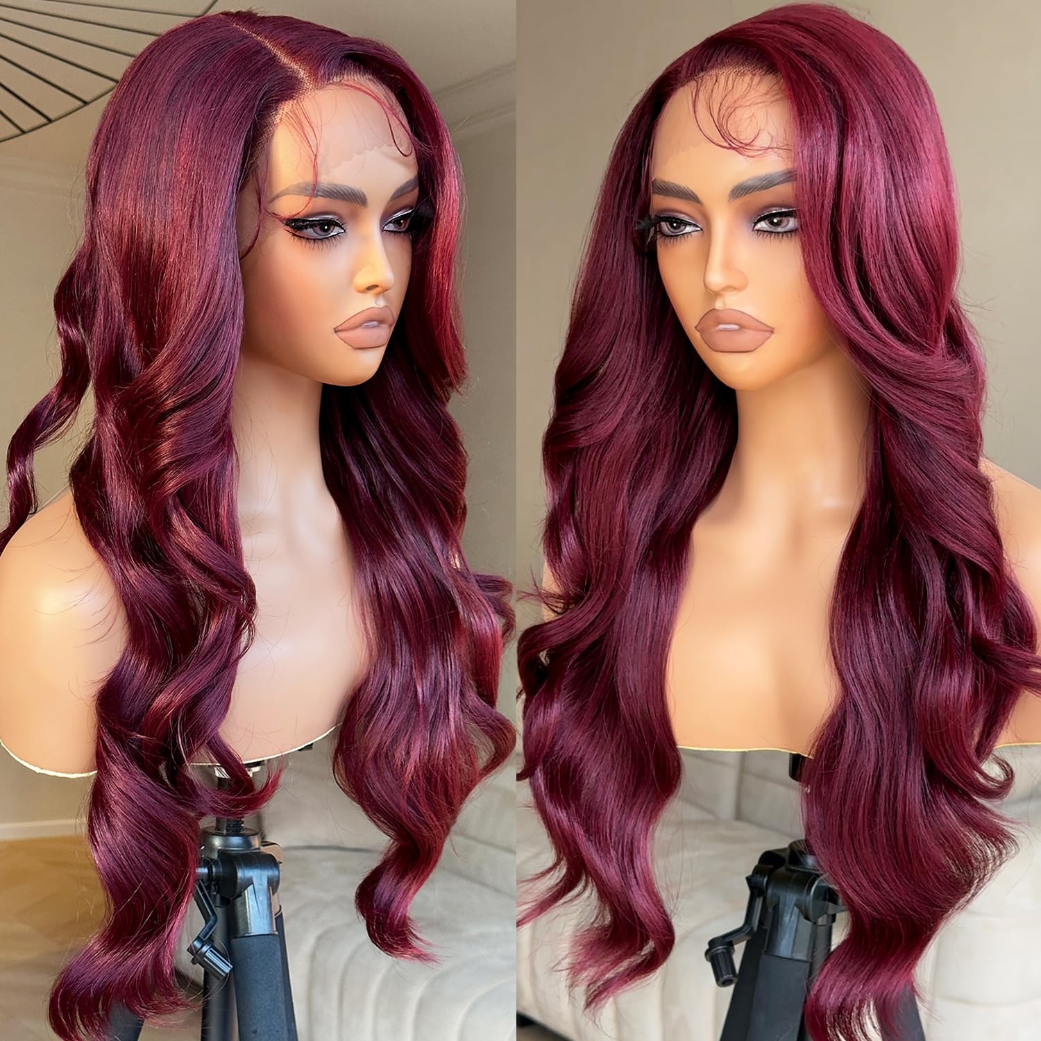 Kinky Curly Lace Front Wig Simualtion Human Hair 32 Inch 13x4 Deep Wave Wigs Ready To Wear For Black Women Brazilian Pre Plucked Frontal Wig Synthetic