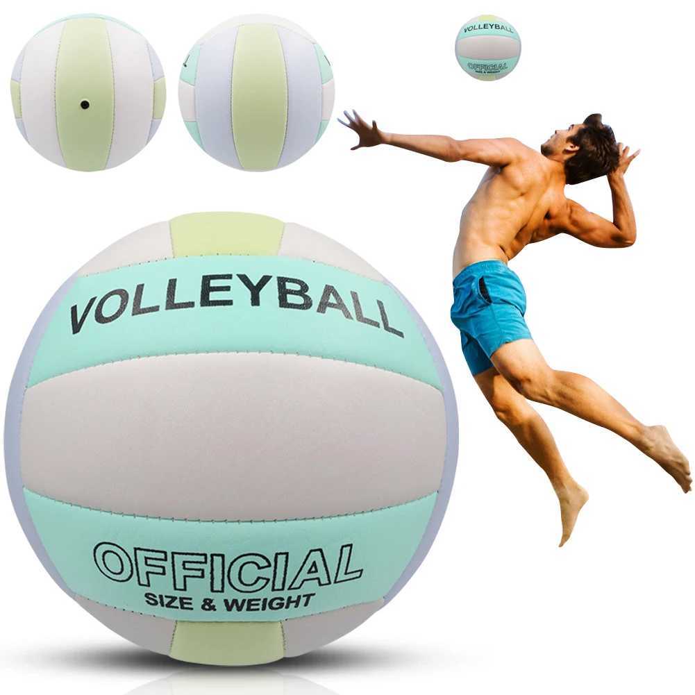 Size 5 High Bouncy Volleyball PVC Professional Competition Volleyball Non-Slip Practice Volleyballs for Outdoor Indoor TrainingXJ241230