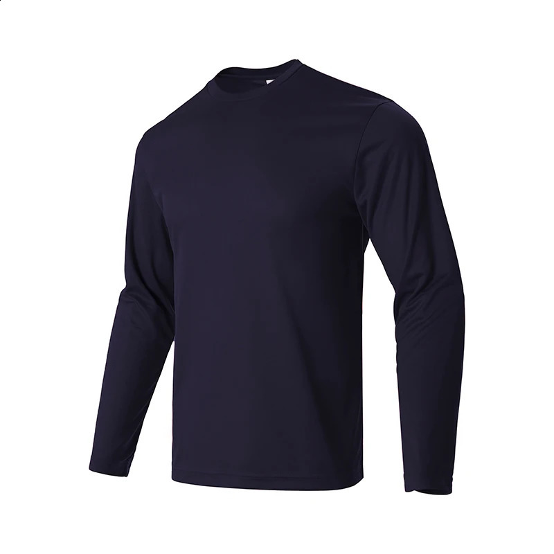 Long Sleeve Quick Dry Mens Tshirt Spring Summer Jacquard Mesh Breathable Moisture Absorption Sweat Running Daily Fitness 241223