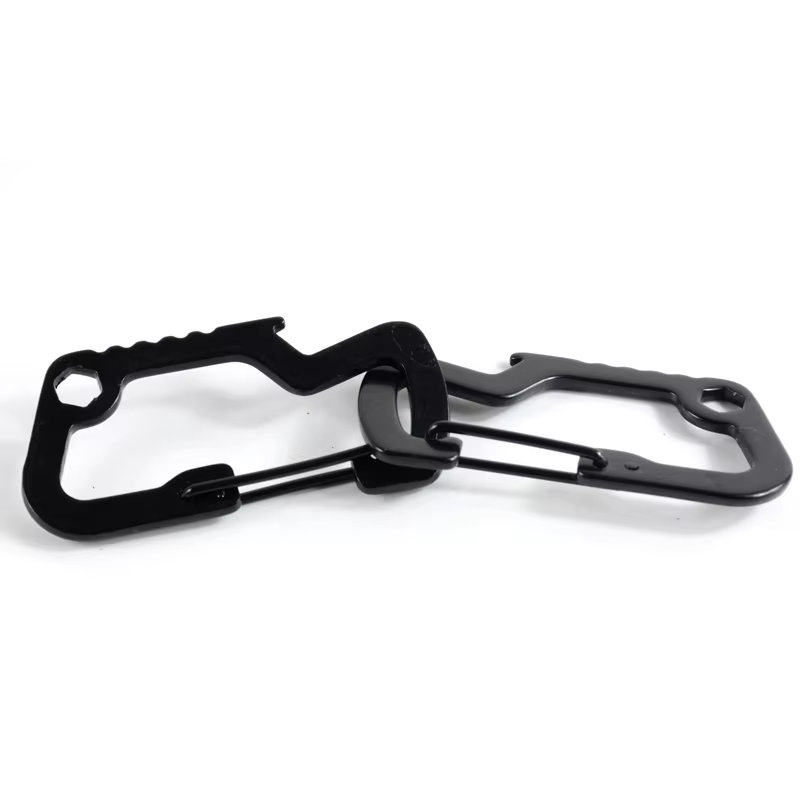 mini metal tactical carabiner clip Multifunction EDC carabiner for outdoor camping