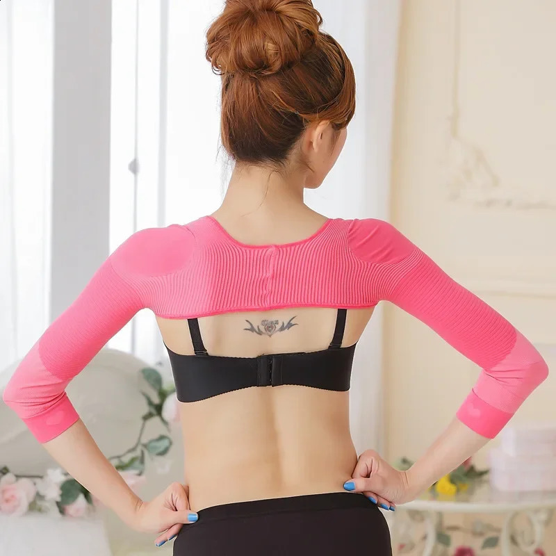 Arm Slimming Sleeve Shaper Posture Corrector Women Shaperwear Arm Slimming Compression Wrap 241231