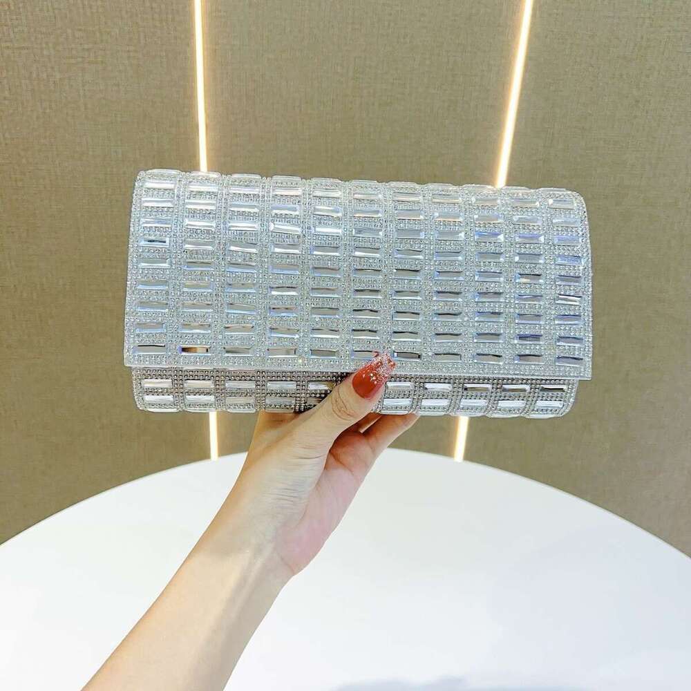 New Versatile Full Dia Evening Dress Handheld Wedding Bridesmaid Banquet Single Cross Shoulder Women's Bag