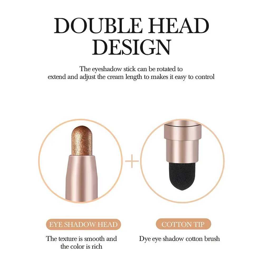 Pearl eye shadow pen eye shadow pen shimmer high pigment bright monochrome eye shadow makeup stick W241230