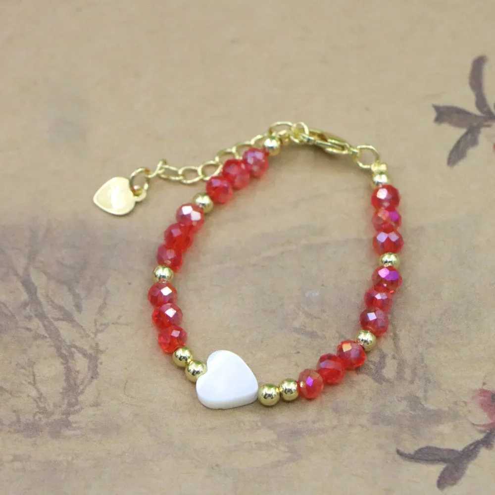 High quality natural stone bead bracelet baby girl lobster buckle Accor girl yoga Christmas wedding gift jewelry charm W241231