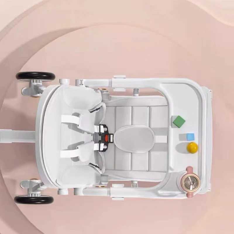 Baby Stroller 0-3 Years Old Children Stroller High Landscape Two-way Reclining Shock-absorbing Wheel Baby carriageXJ241231