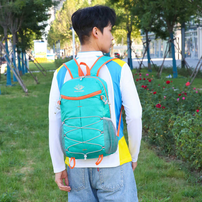 New Hiking Bag Outdoor Backpack Foldable Backpack Sports Travel Bags Outdoor Large Capacity Folding Bag 240920