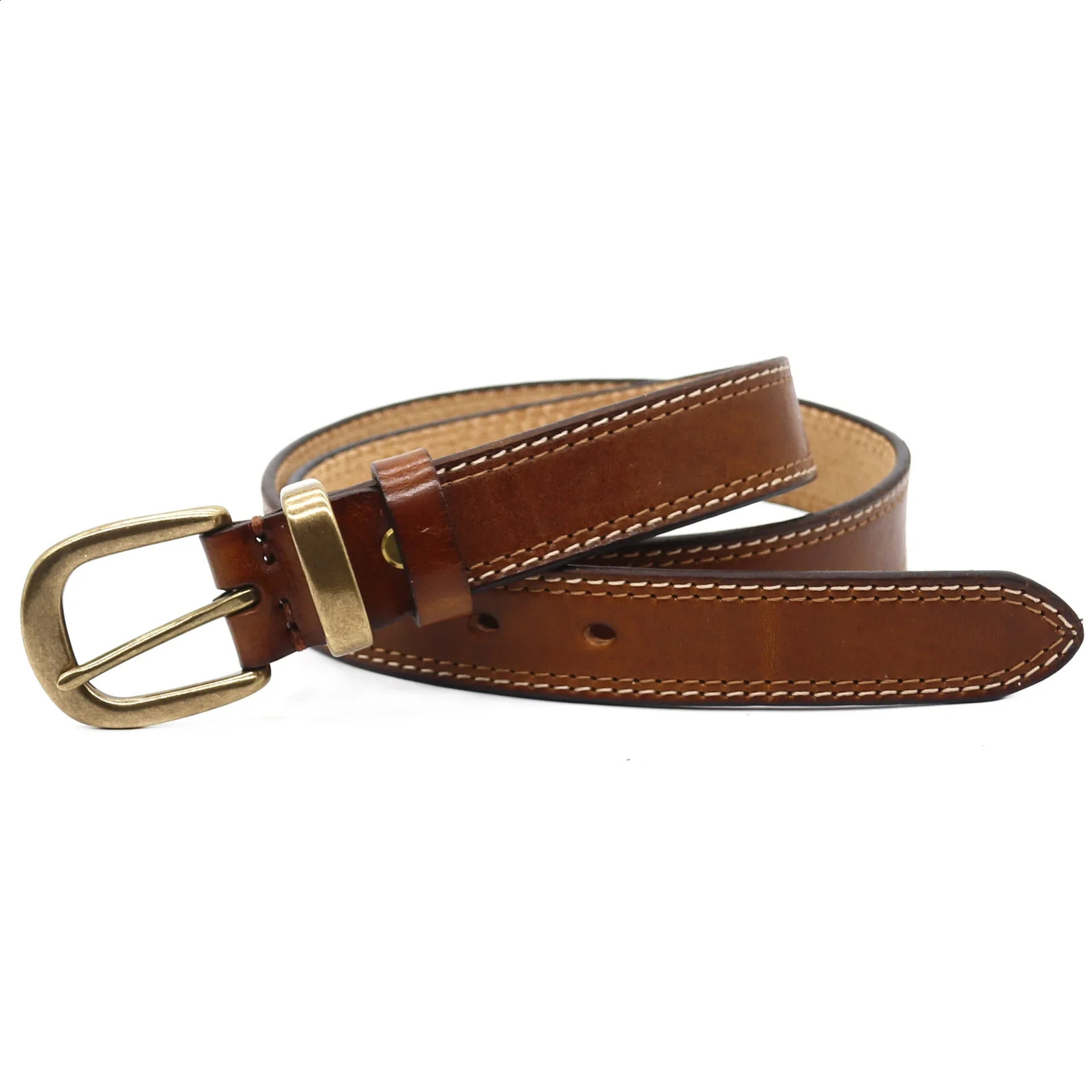 Women Belts Genuine Leather For Girl Korean Version Simple and Versatile Jeans with A High-end Feel Womens 241226