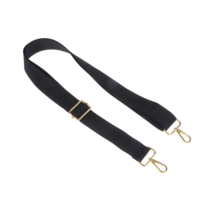 Nylon Black Color Handbags Strap Shoulder Bag Belts For Bags Adjustable Replacement Handles Accessories 241226