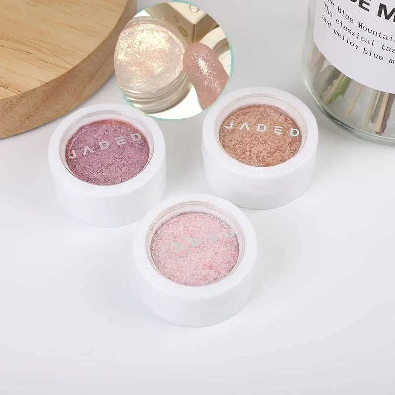 Monochrome glitter eye shadow palette potato texture pearl diamond highlights bright and shiny Korean cosmetics W241230