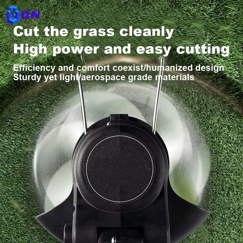 Mini mowers Heavy duty cutter 58cc electric lawn mower Garden Trimmer Rechargeable for garden cut grass hine