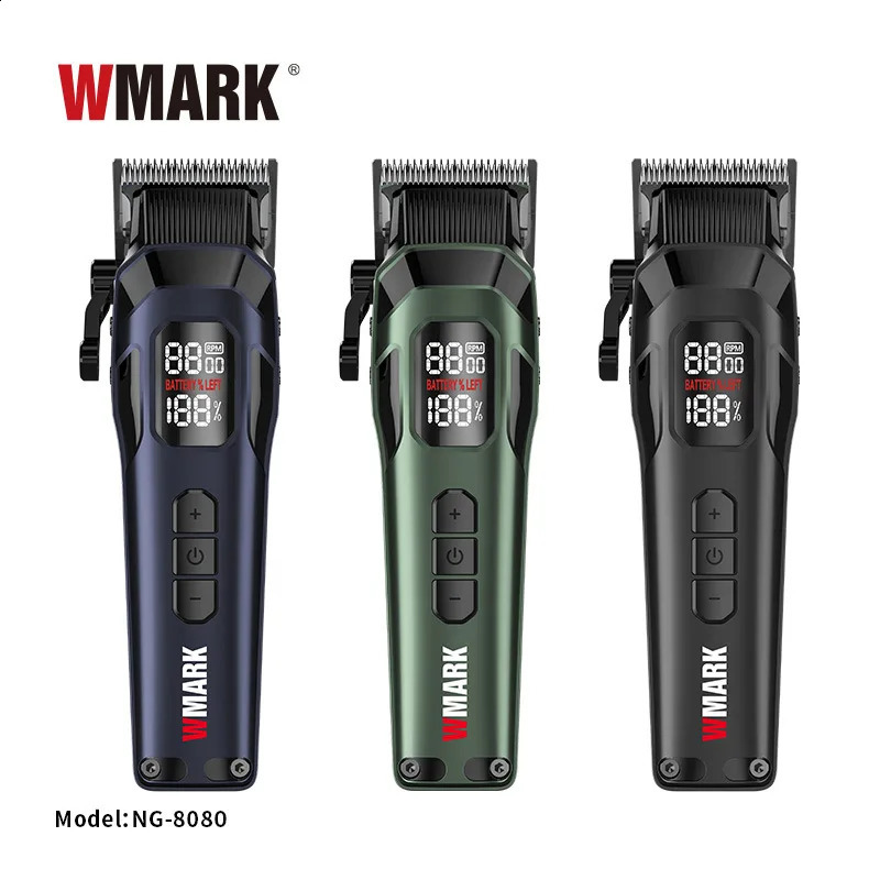WMARK Hair clipper NG-8080 Electric adjustable high speed electric clippers charging hair salon 241231