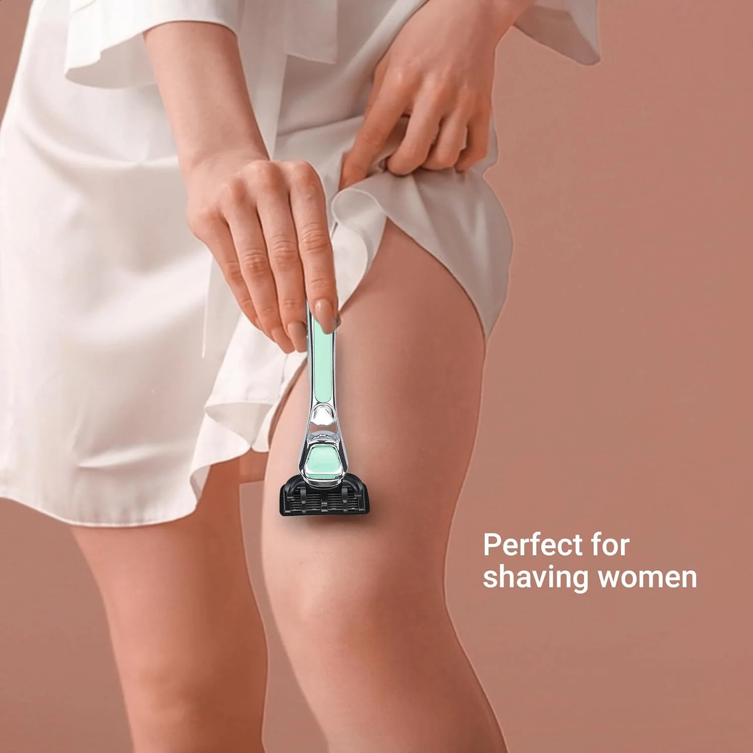 Safety 7-Layer Shaver Set Blade Manual Razor with Replaceable Blades Shaver Resistant Water Wash Shaver Manual Razor 241230