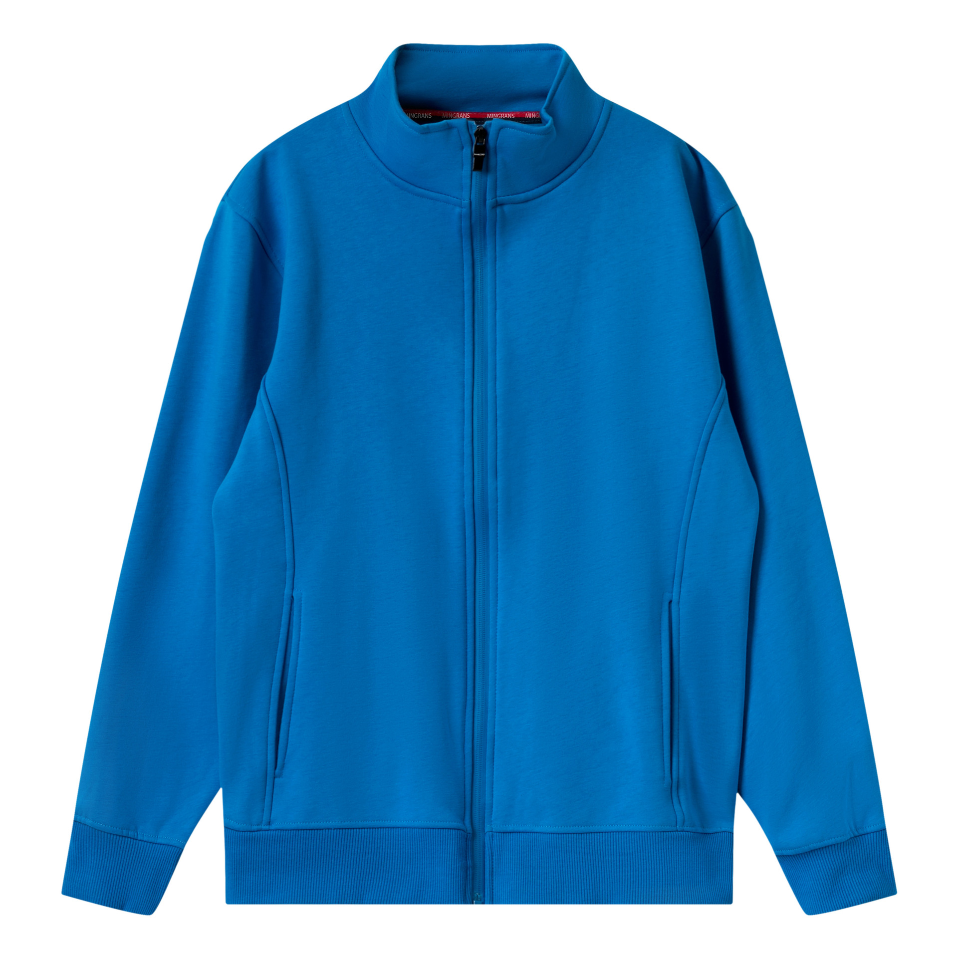 M11024 Thick Stand Collar Sweater Autumn and Winter Zipper Long Sleeve Sportswear Top