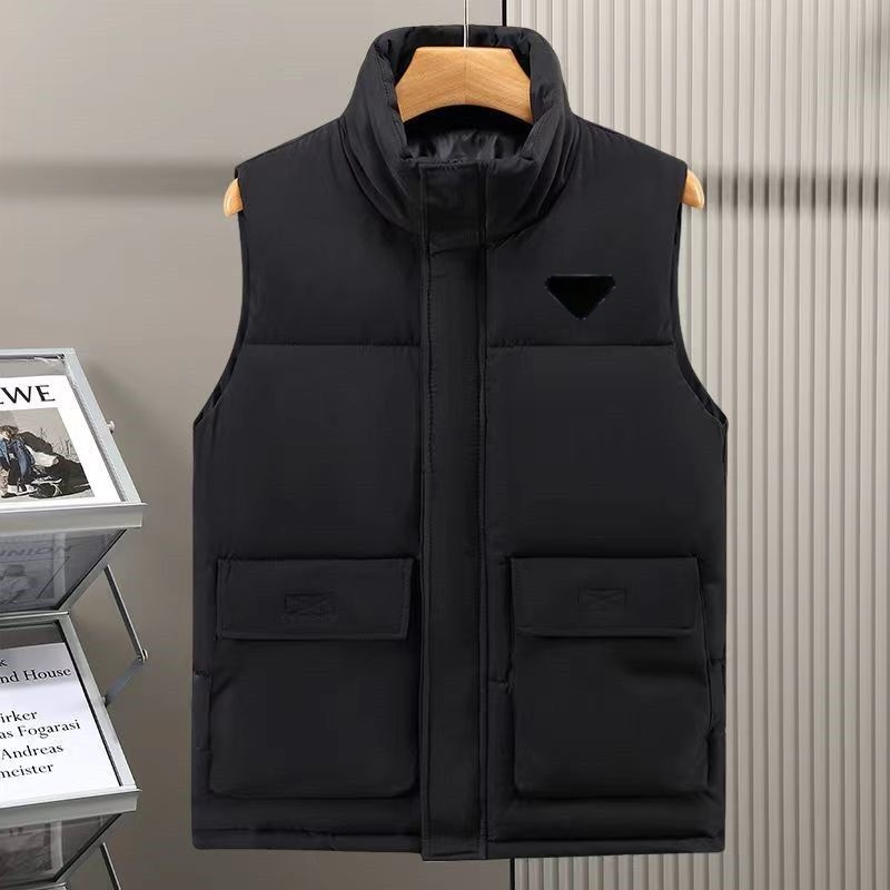 Designer Down Cotton Vests 2024: Men's & Women's Winter Warm Lightweight Casual Jackets