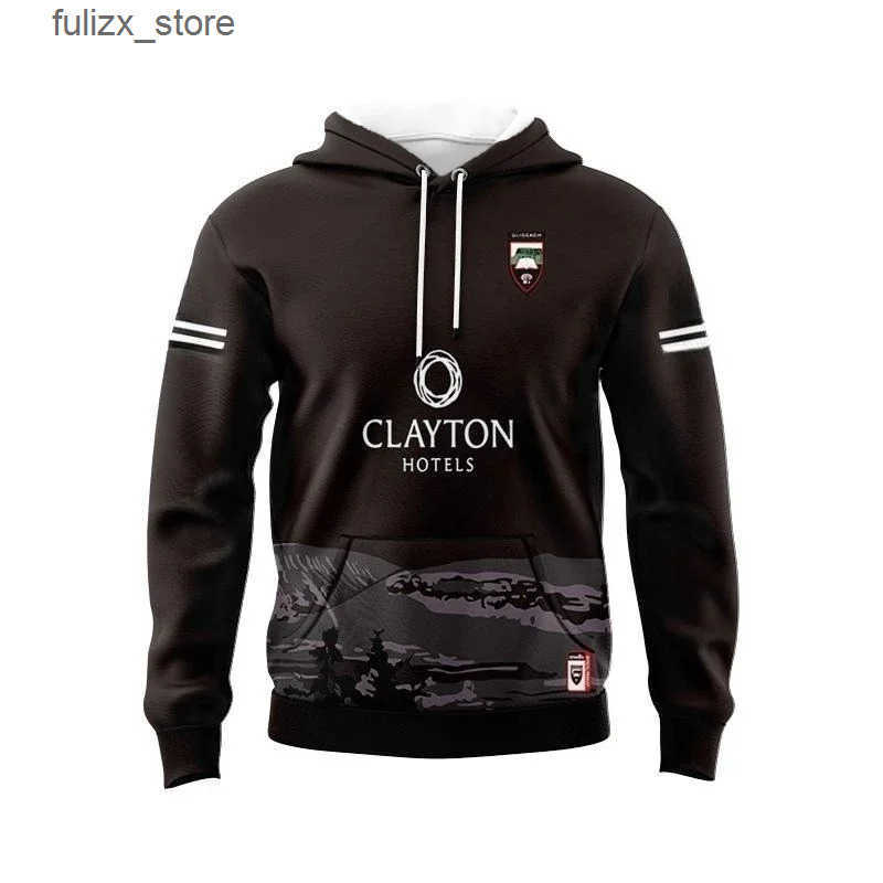 Rugby Jerseys 2023 Kerry GAA Away Goalkeeper Jersey WexfordS Rugby Hoodie 3D Printed Comfort Casual Sports Pullover Shopping Travel Fashion L240910