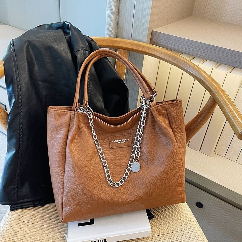 Foufurieux Capacity Women 2024 New Popular Niche Large Shoulder Bag High-Grade Texture Commuter Tote Bags Fanny Pack