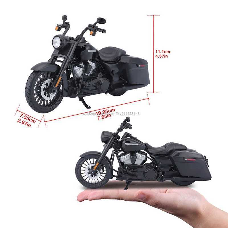Maisto 1 12 Harley Davidson 2017 Road King Special Classic Static Die Casting Motorcycle Model Collectibles Toy Gifts W241231