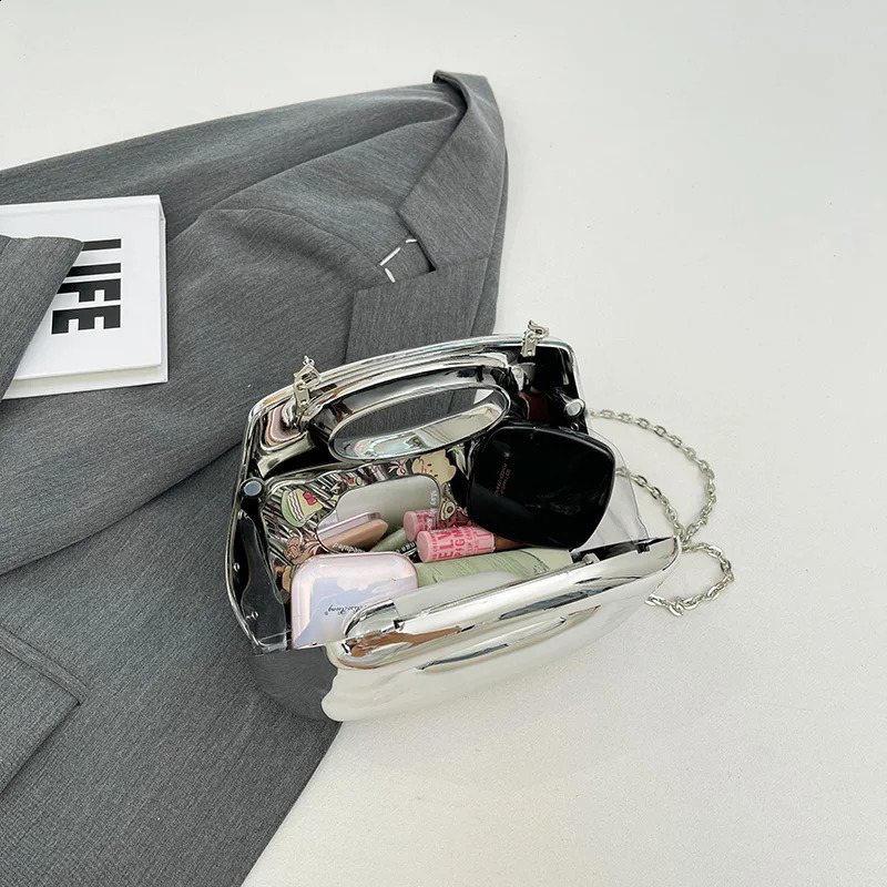 MOODS ed Women Evening Clutch Bags Purses And Handbags Acrylic Chain Shoulder Bag For Wedding Dinner Party 241231