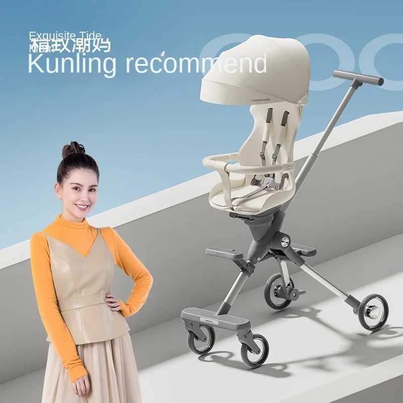 Baby carriage Folding Children Lightweight Baby Two-way Push can sit and lie down High Landscape Lightweight strollersXJ241231