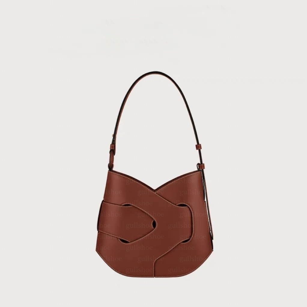 2025 Women's Bag New Nodde Hobo Smooth woven twist underarm bag