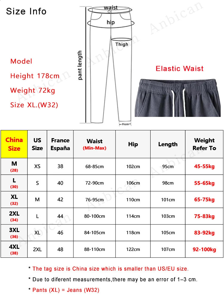 Winter Thick Warm Corduroy Sweatpants Men Fleece Liner Drawstring Straight Loose Track Pants Male Casual Thermal Trousers y241230Z