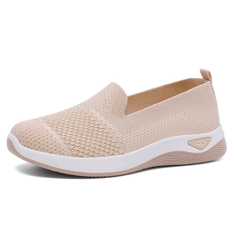 2025 new Women Autumn Loafers Flats Comfortable Cotton Slip-on Women's Ballerina Ladies Footwear Elderly Shoes 104d 's zhanyishengli