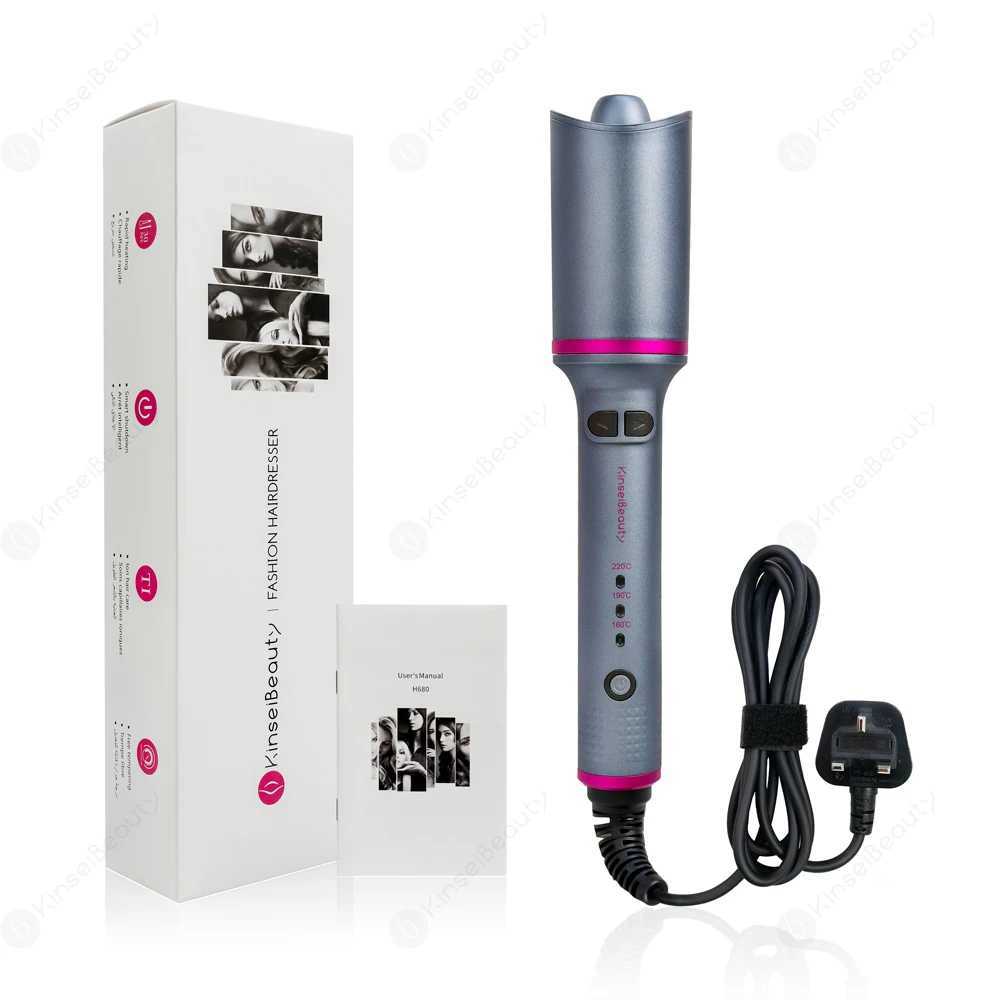 Automatic Curling Iron for Long Hair Automatic Rotating Ceramic Curler Wave Curler Styling Tool Curling Iron W241231
