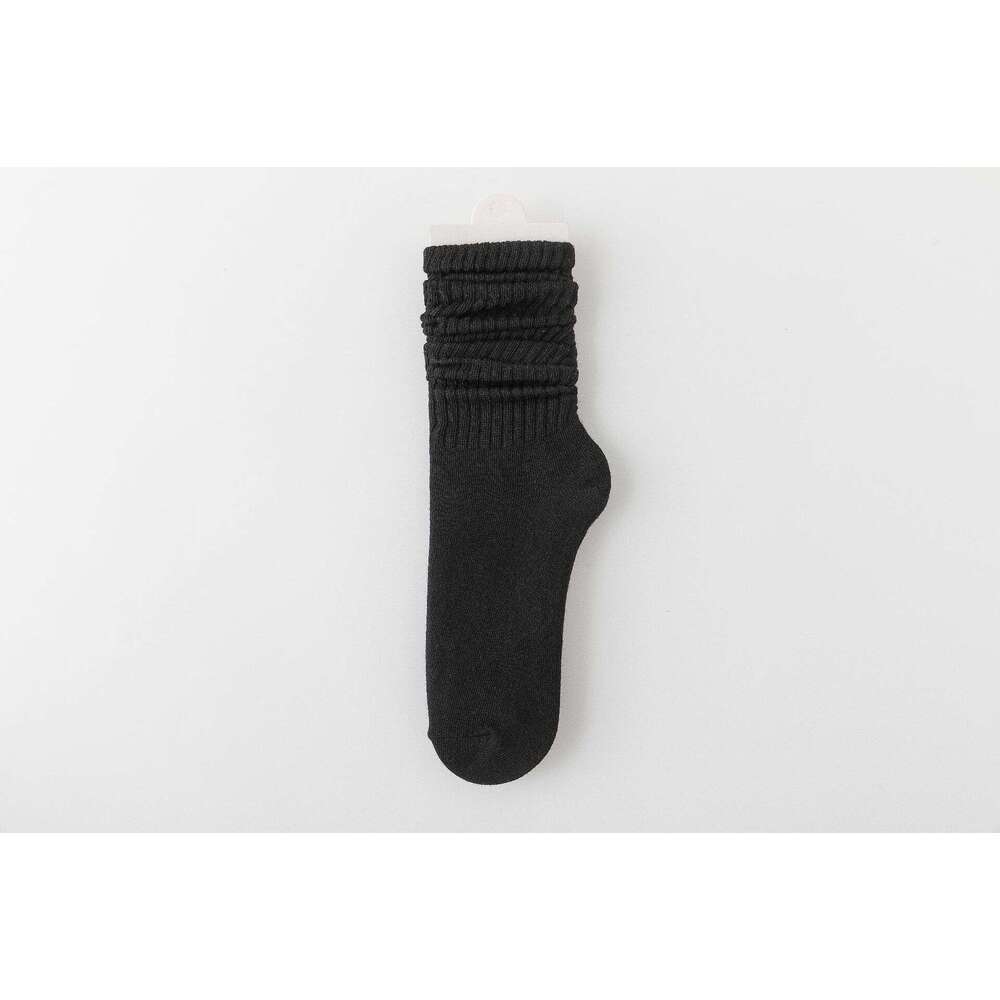 Socks For Women In Spring And Autumn, Mid Ins, Trendy Internet Celebrities, Colorful Flat Stacking Candy Colored Long Tube Socks, Autumn