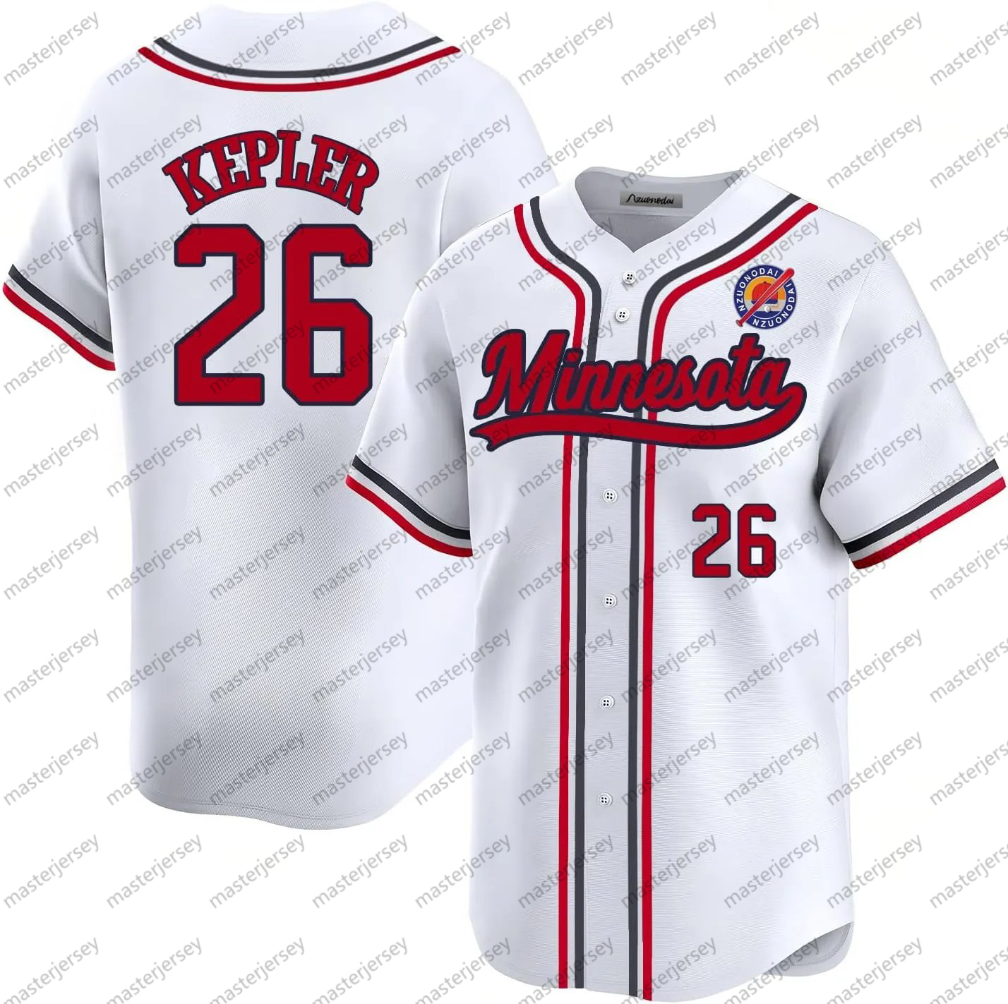 KILLEBREW Baseball Jerseys CORREA BUXTON KEPLER LEWIS Custom Men/Women/Youth Jersey Sweatshirt - Embroidered Loose Fit