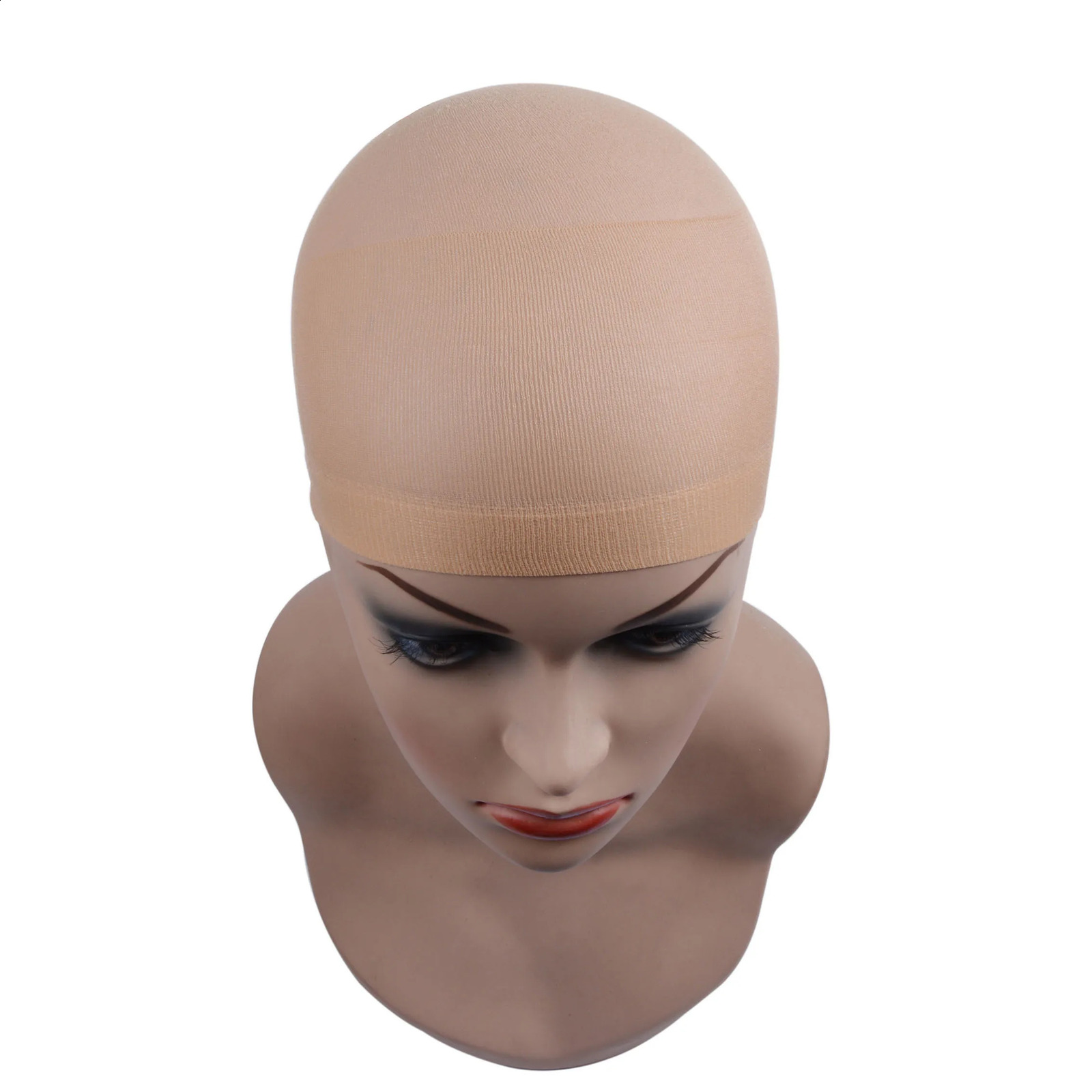 24pcs12bagGood Quality Deluxe Wig Cap Hair Net For Weave Hair Wig hairnets Stretch Mesh Wig Cap For Making Wigs Free Size 241230