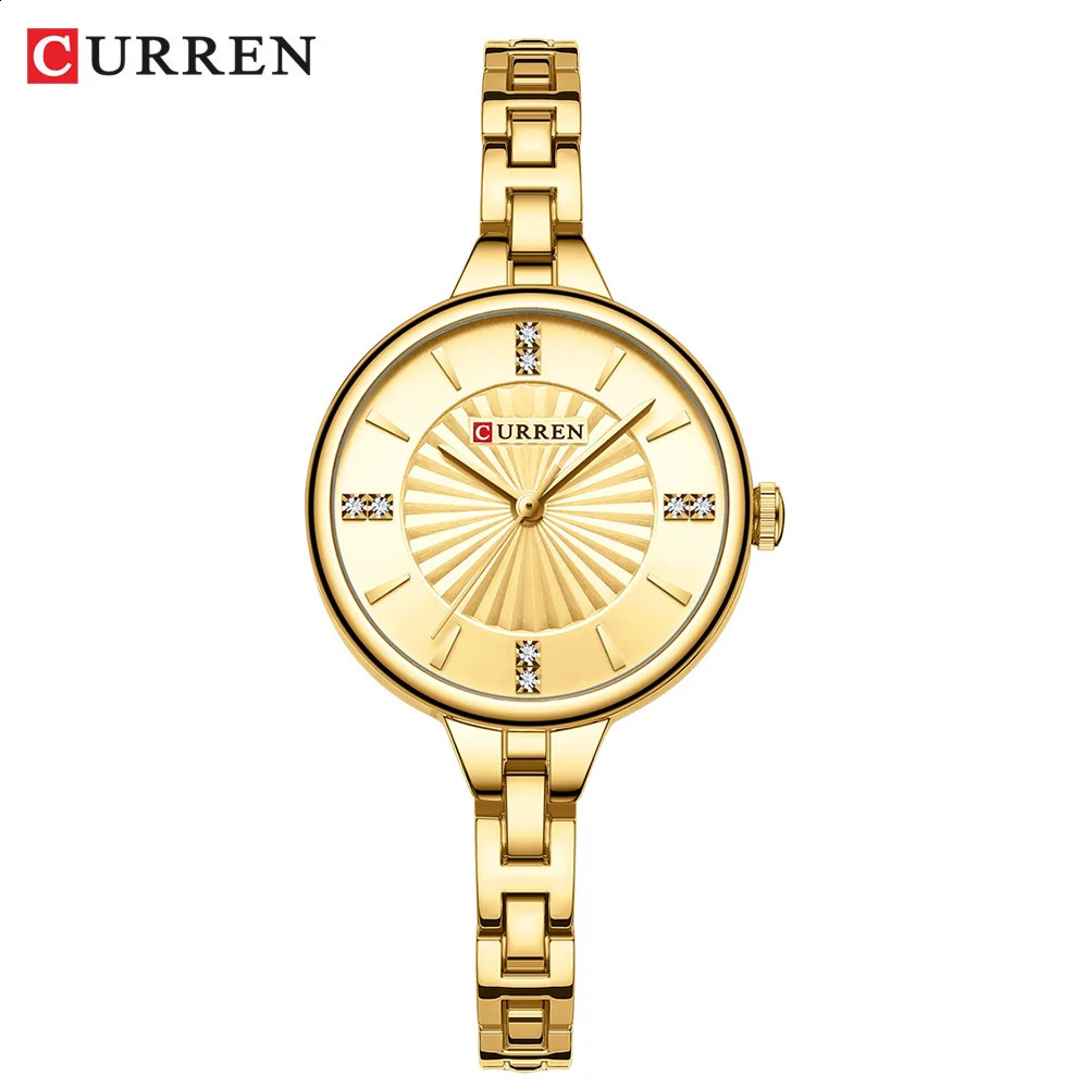 CURREN Women Bracelet Quartz Watches For Magnetic Watch Ladies Sports Dress Wrist Clock Relogio Feminino 241225