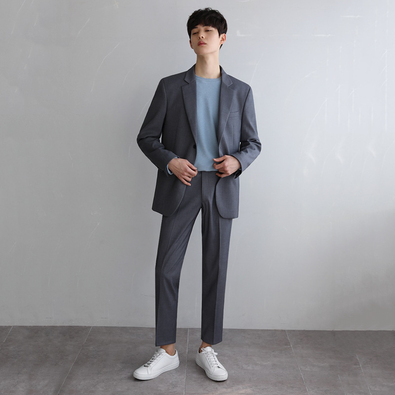 C1231Trendy British style groom loose casual formal suit jacket