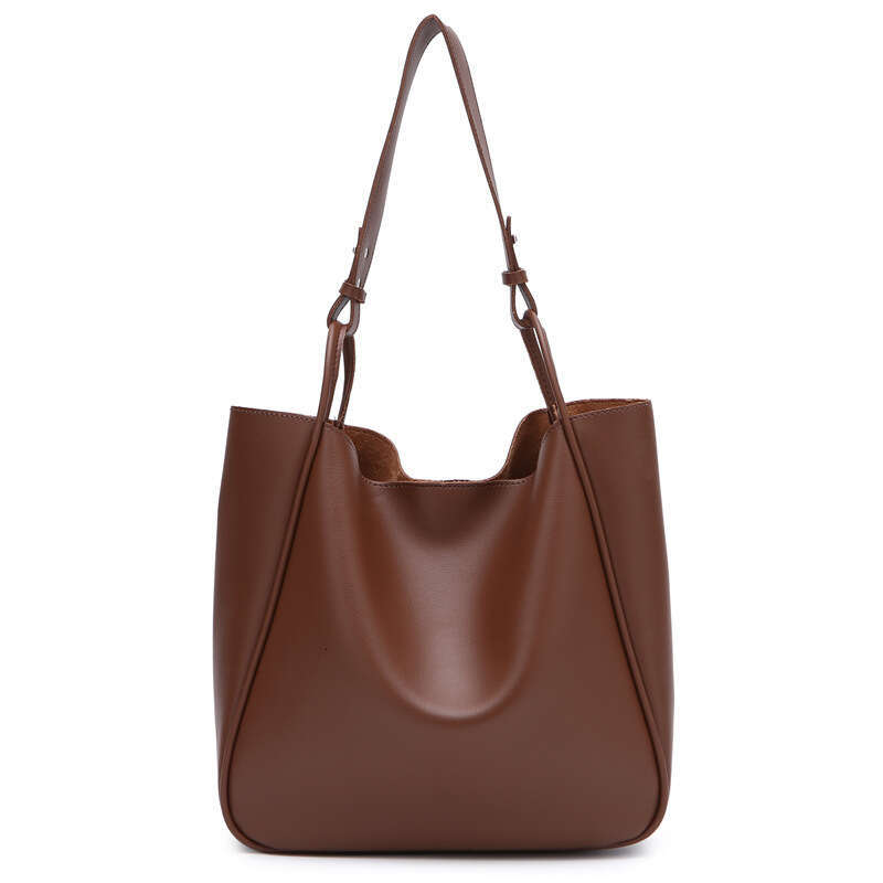 Tote Trend Large Capacity Female Shoulder Bag High Quality Leather Simple Designer Woman Handbag
