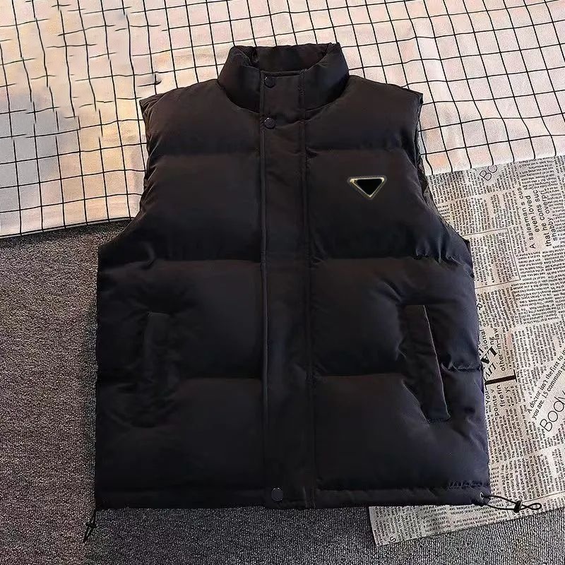 Designer Down Cotton Vests 2024: Men's & Women's Winter Warm Lightweight Casual Jackets