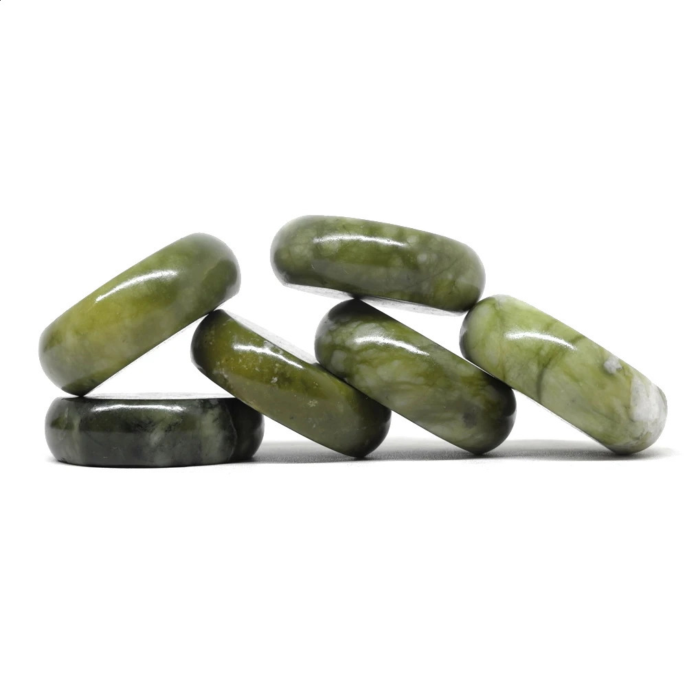 6x6cm Spa Stone Beauty Stones Massage Green stone Natural Stone Relieve Stress RELAX jade massage set toe massage 241230