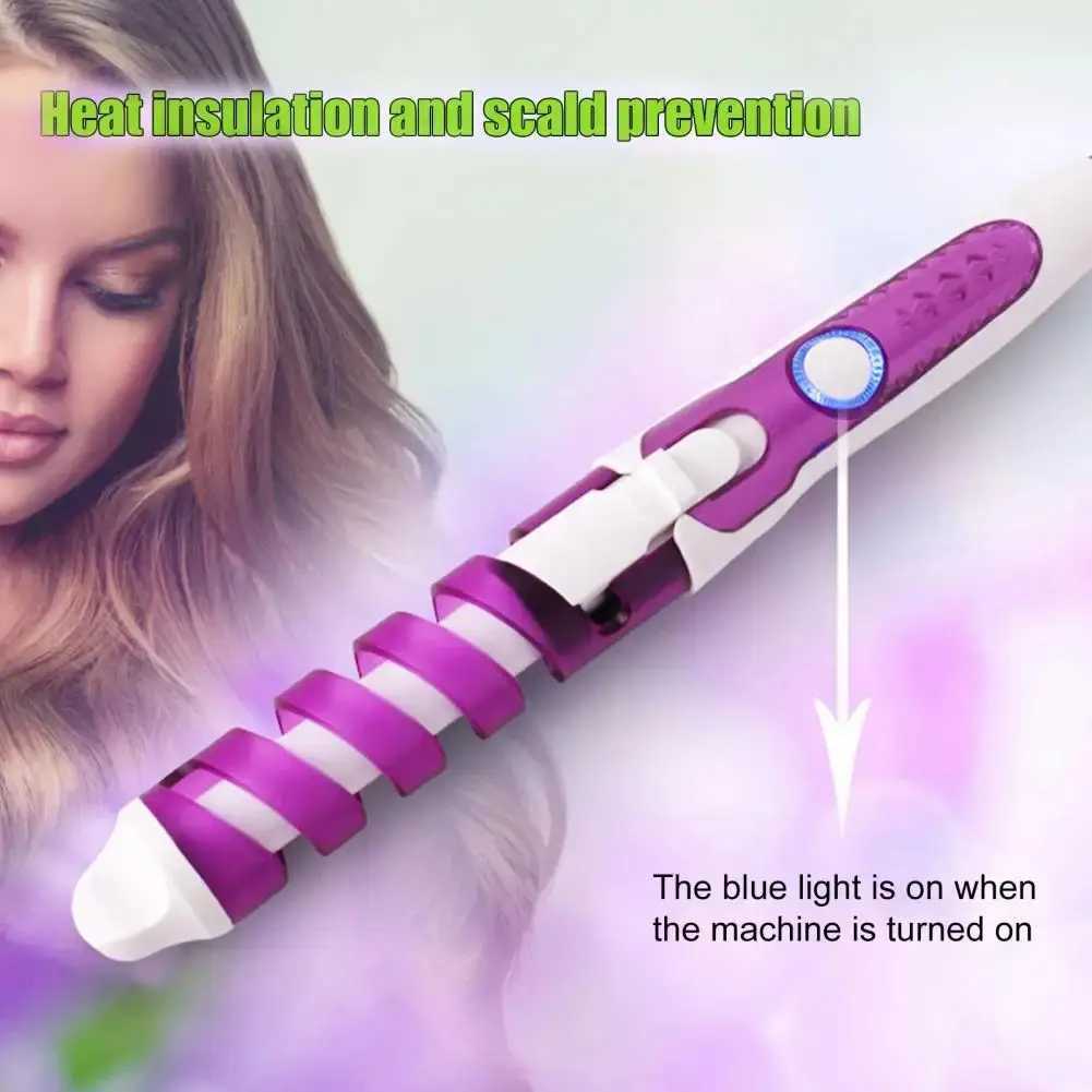 Automatic Spiral Curler Color Curling Product Functional Curling Iron for Home Hairstyling Equipment W241231