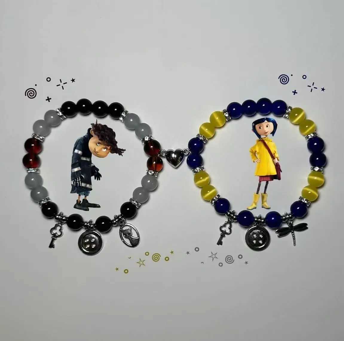 Corne x Wybie matching bead bracelet W241231