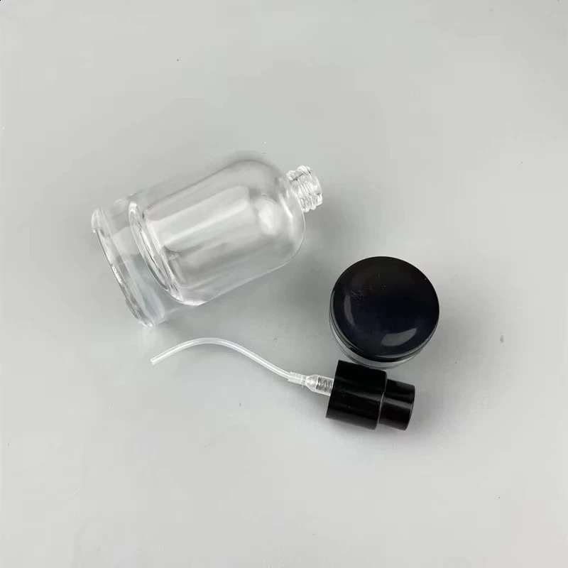 30ml Glass Empty Refillable Perfume Bottle Cylindrical Sub-bottle Travel Portable Parfum Atomizer Containers Sample Bottle 241231