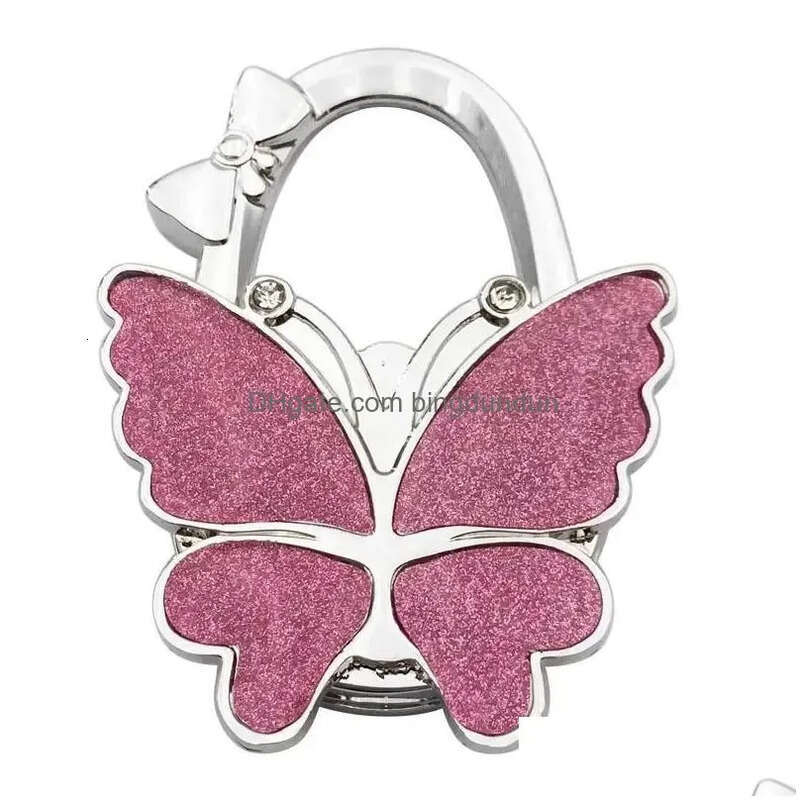 Rails Hoo Hook Butterfly Handbag Hanger Glossy Matte Foldable Table For Bag Purse Fy3424 0605 Drop Delivery Home Garden Housekee Dhwsb K