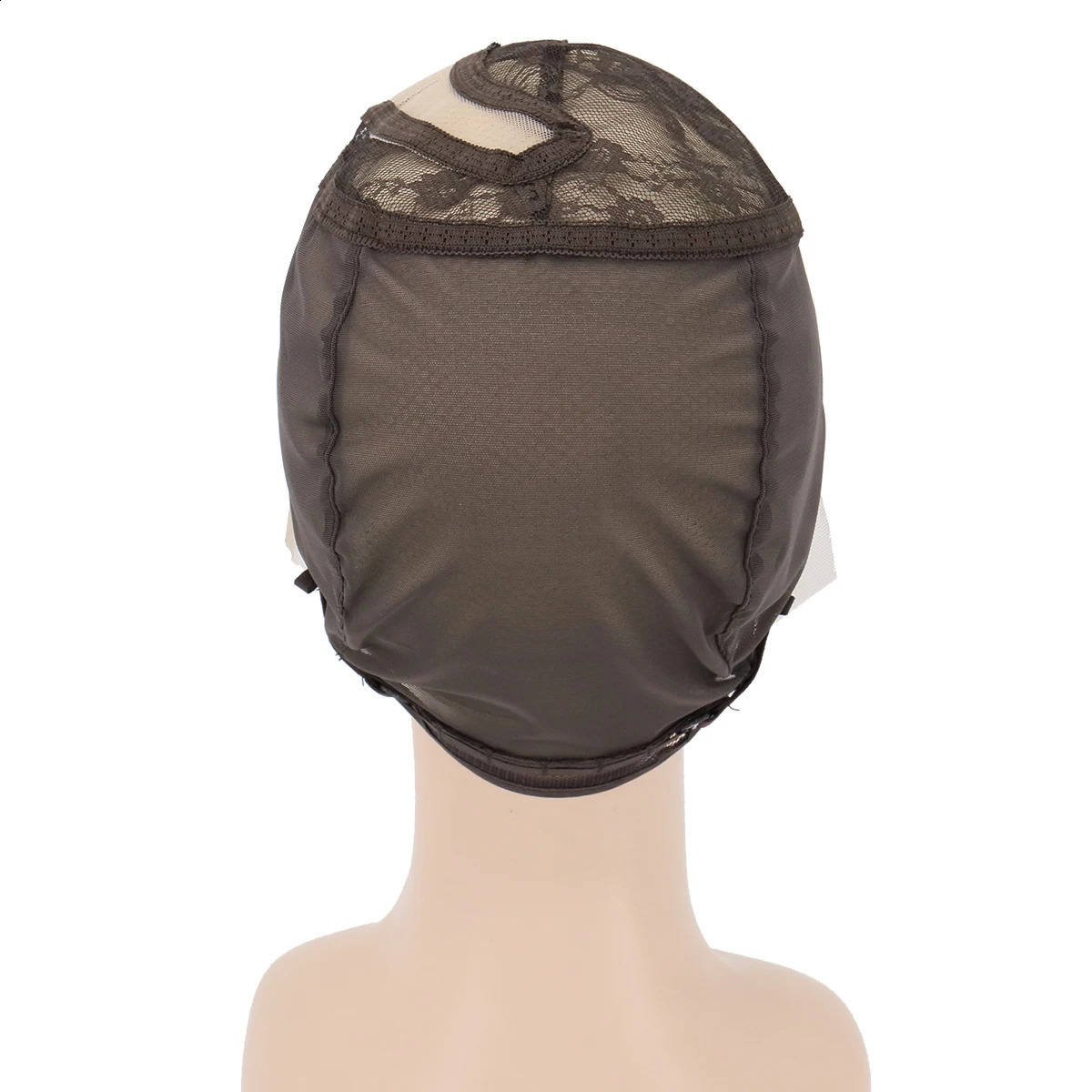 3Pcs/Pack S part Lace Weaving Cap For Making Wigs Stretch Elastic Wig Caps Bonnet Perruque For Big Head with Adjustable Straps 241230