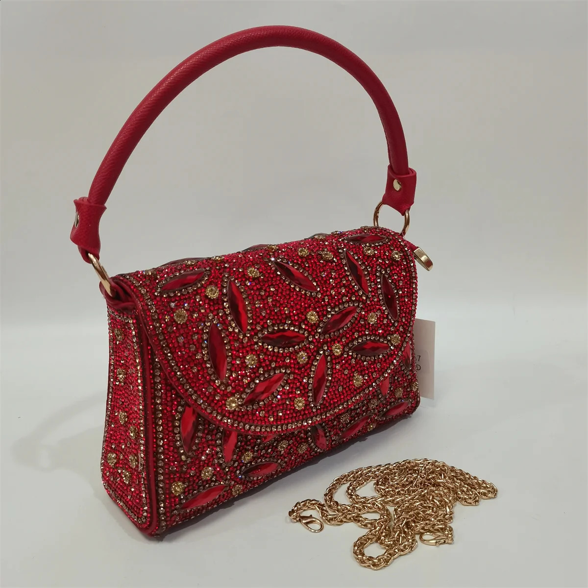 High Quality Women Crystal Clutch Evening Bag Rhinestone Bag Lady Handbags Crossbody Shoulder Bags For Party F1031-2 241231